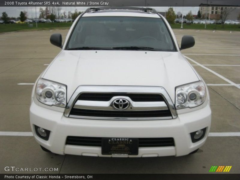 Natural White / Stone Gray 2008 Toyota 4Runner SR5 4x4