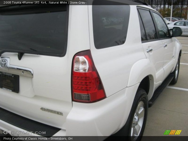 Natural White / Stone Gray 2008 Toyota 4Runner SR5 4x4