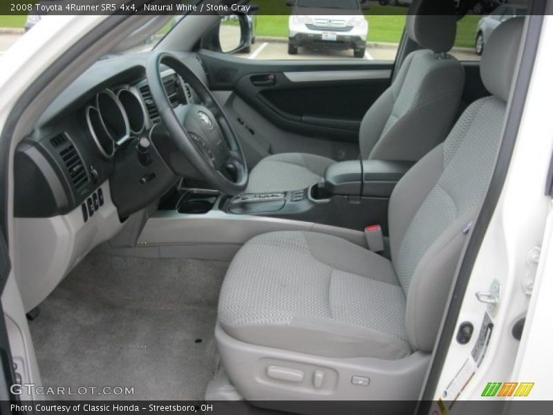 Natural White / Stone Gray 2008 Toyota 4Runner SR5 4x4
