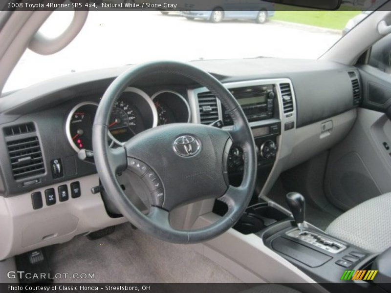 Natural White / Stone Gray 2008 Toyota 4Runner SR5 4x4