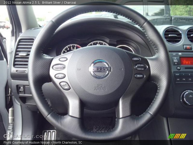 Brilliant Silver / Charcoal 2012 Nissan Altima 2.5 S