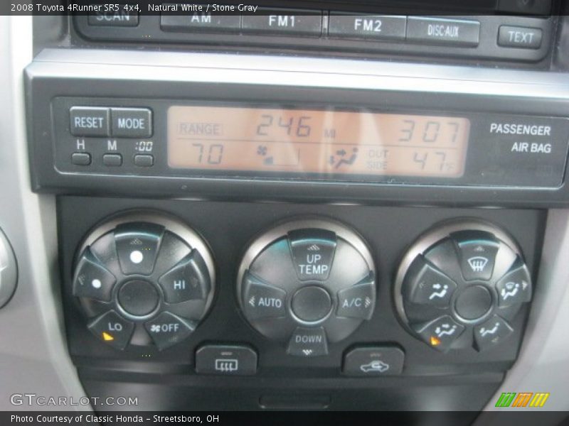Natural White / Stone Gray 2008 Toyota 4Runner SR5 4x4