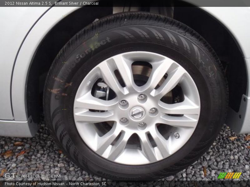 Brilliant Silver / Charcoal 2012 Nissan Altima 2.5 S