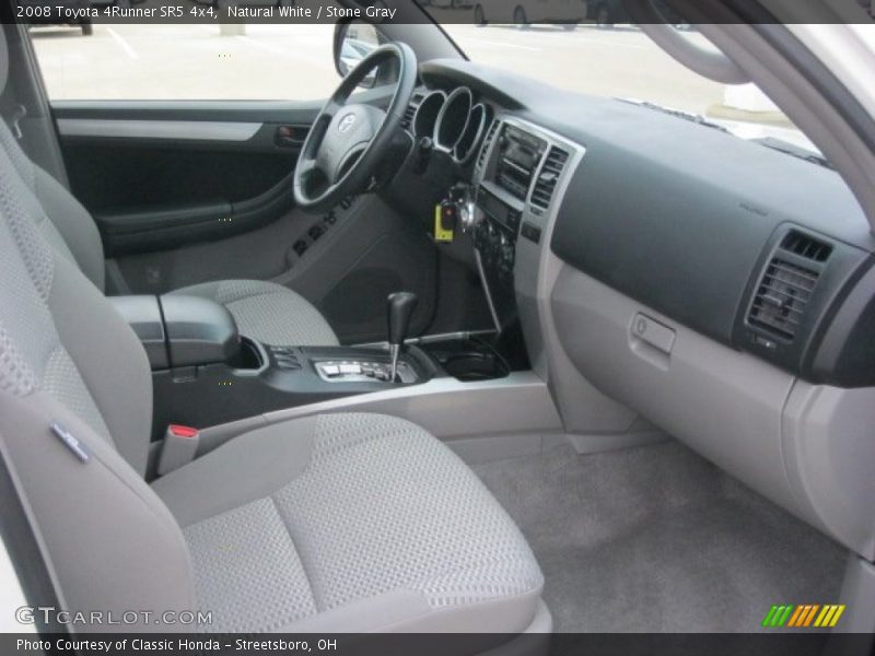 Natural White / Stone Gray 2008 Toyota 4Runner SR5 4x4