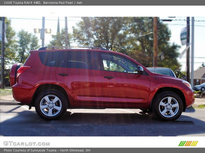 Barcelona Red Pearl / Ash 2008 Toyota RAV4 4WD
