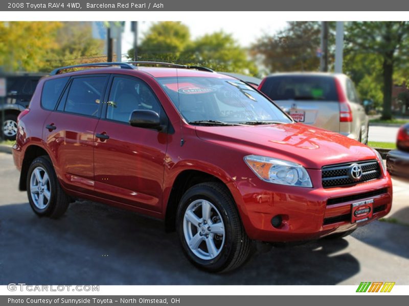 Barcelona Red Pearl / Ash 2008 Toyota RAV4 4WD