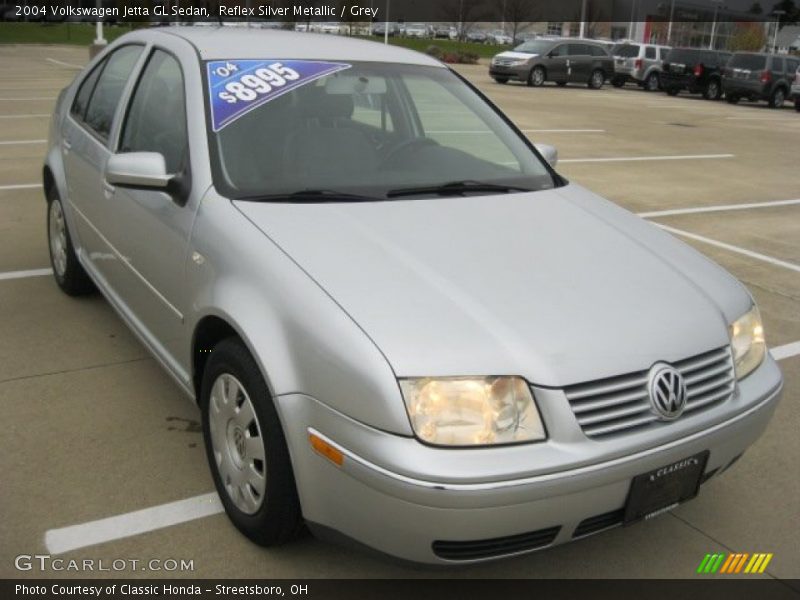 Reflex Silver Metallic / Grey 2004 Volkswagen Jetta GL Sedan