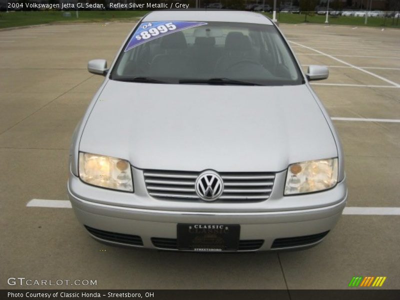 Reflex Silver Metallic / Grey 2004 Volkswagen Jetta GL Sedan