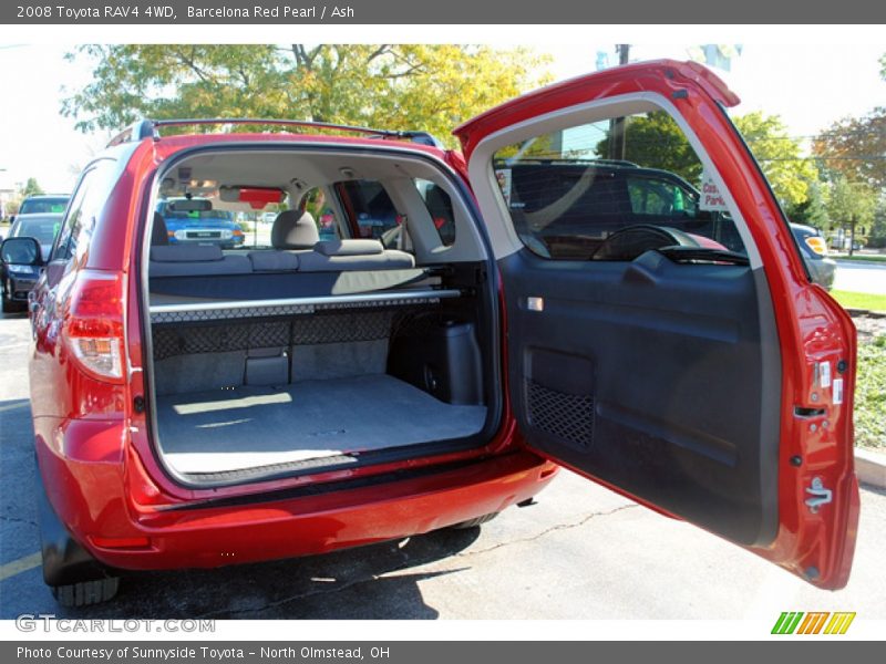 Barcelona Red Pearl / Ash 2008 Toyota RAV4 4WD