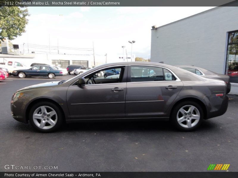 Mocha Steel Metallic / Cocoa/Cashmere 2012 Chevrolet Malibu LS