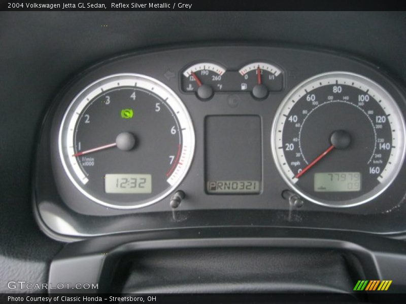  2004 Jetta GL Sedan GL Sedan Gauges