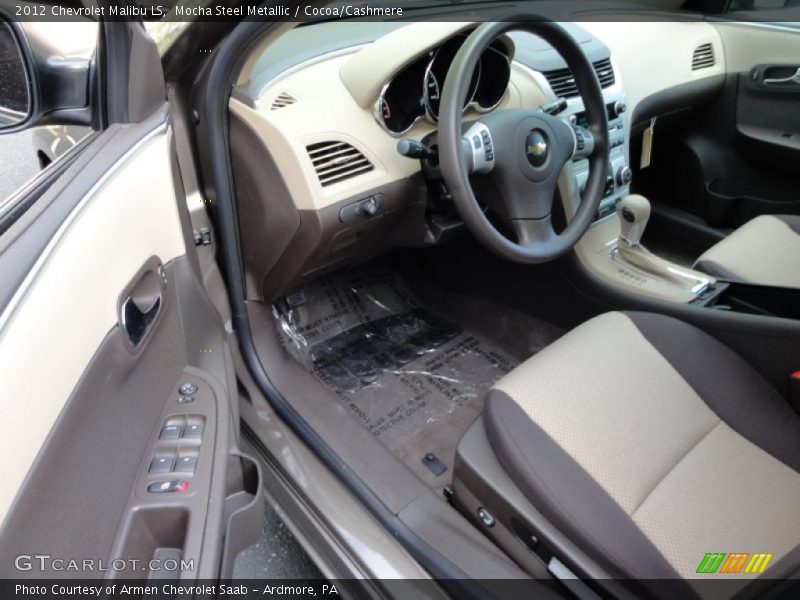 Mocha Steel Metallic / Cocoa/Cashmere 2012 Chevrolet Malibu LS