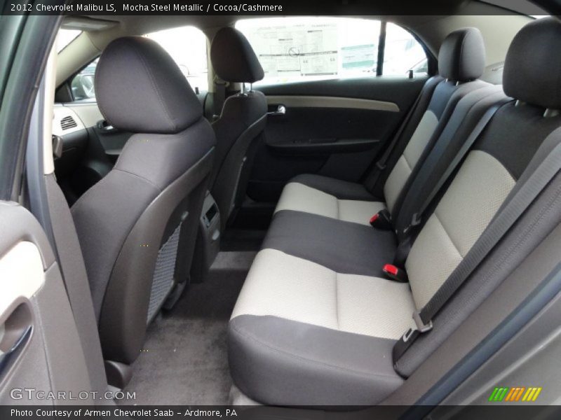 Mocha Steel Metallic / Cocoa/Cashmere 2012 Chevrolet Malibu LS