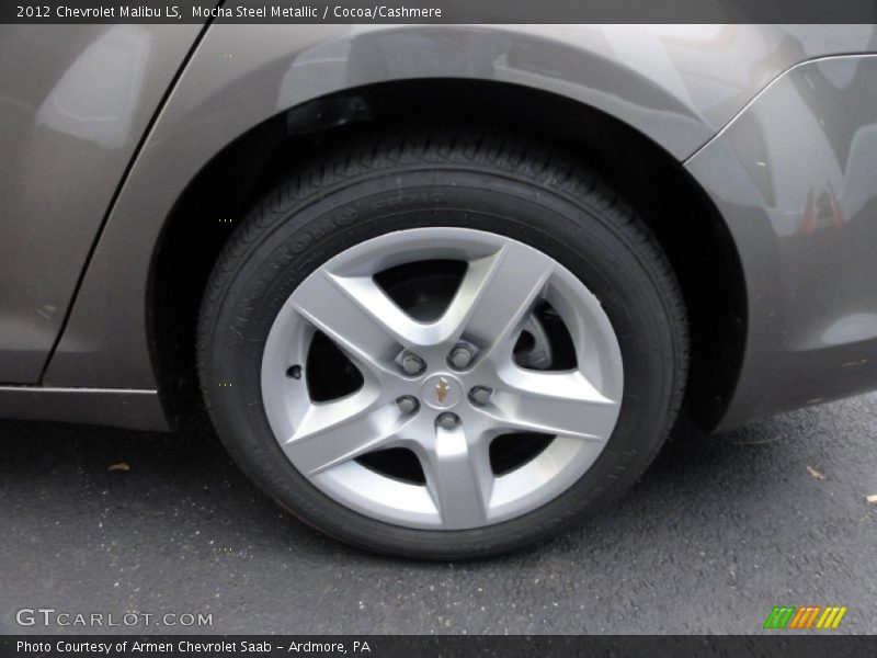 Mocha Steel Metallic / Cocoa/Cashmere 2012 Chevrolet Malibu LS