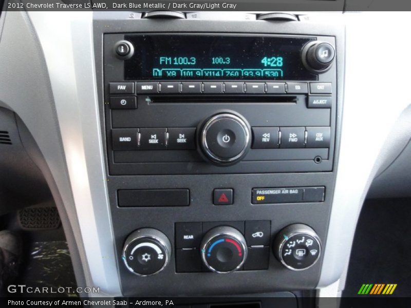 Audio System of 2012 Traverse LS AWD