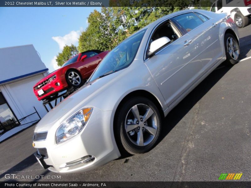 Silver Ice Metallic / Ebony 2012 Chevrolet Malibu LT