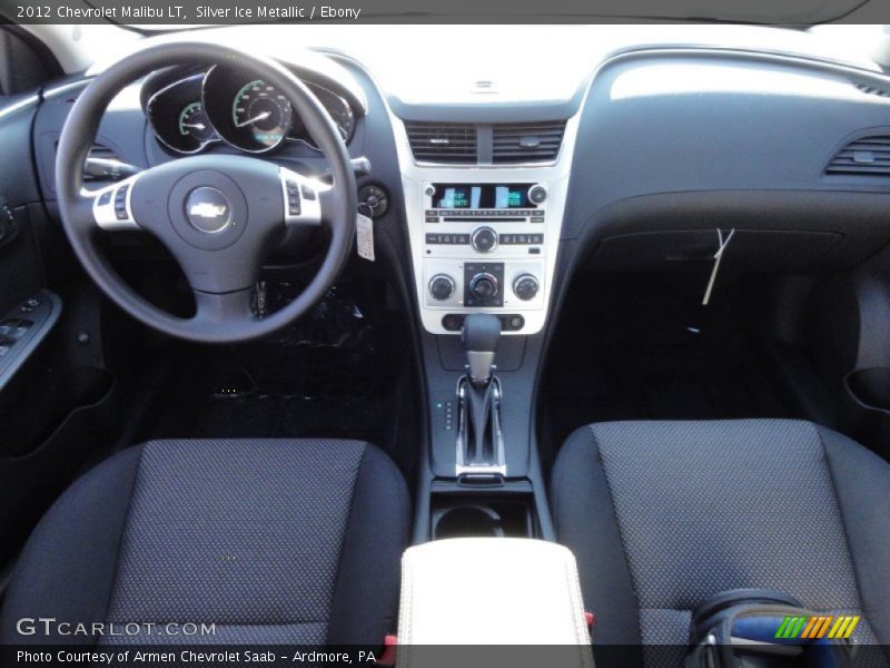 Silver Ice Metallic / Ebony 2012 Chevrolet Malibu LT