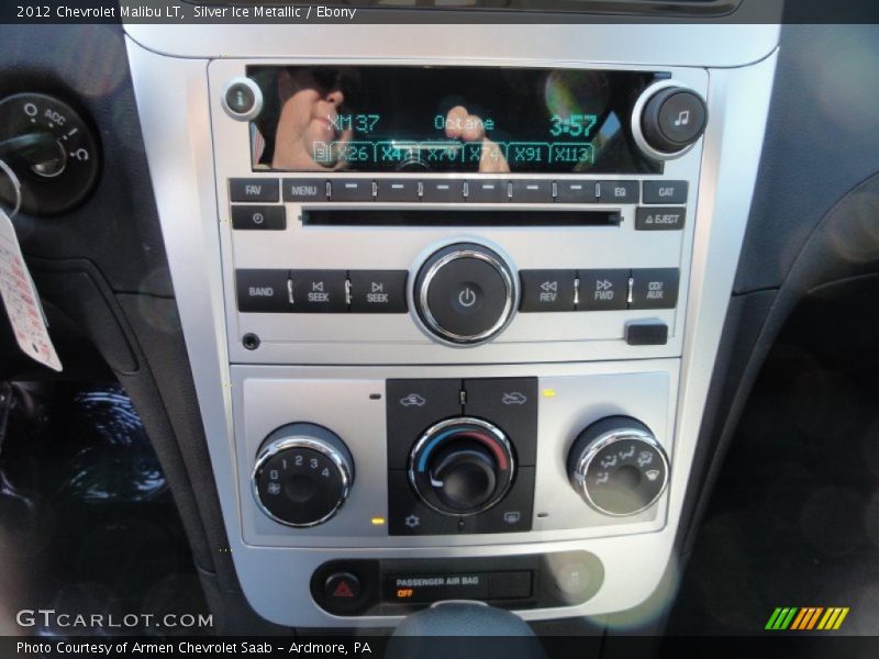 Silver Ice Metallic / Ebony 2012 Chevrolet Malibu LT