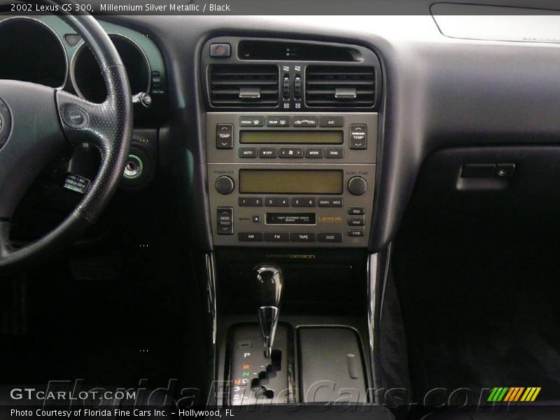Millennium Silver Metallic / Black 2002 Lexus GS 300