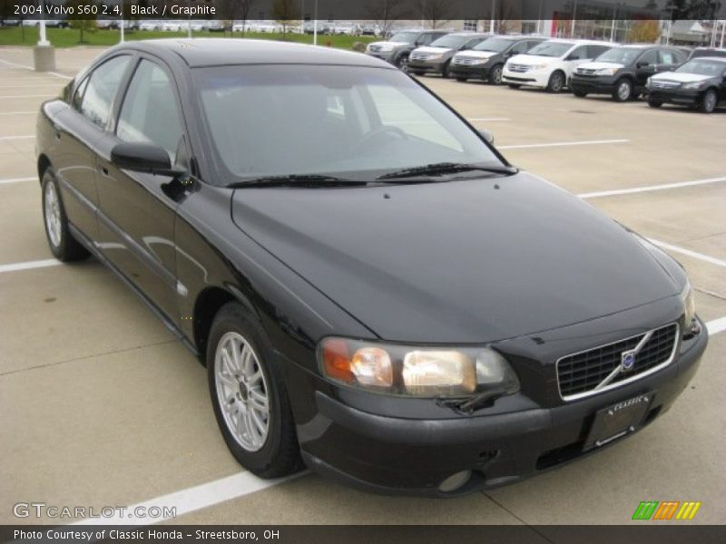 Black / Graphite 2004 Volvo S60 2.4