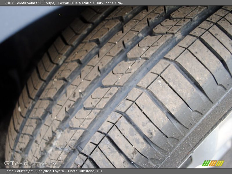 Cosmic Blue Metallic / Dark Stone Gray 2004 Toyota Solara SE Coupe