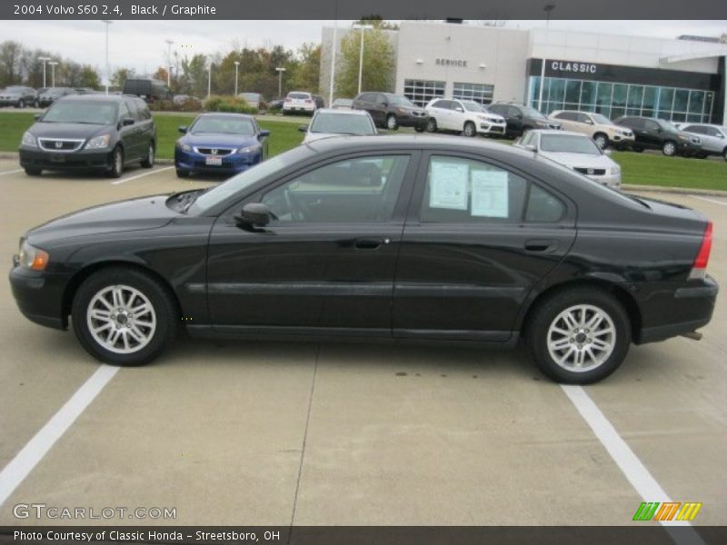 Black / Graphite 2004 Volvo S60 2.4