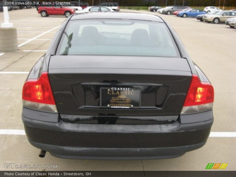 Black / Graphite 2004 Volvo S60 2.4
