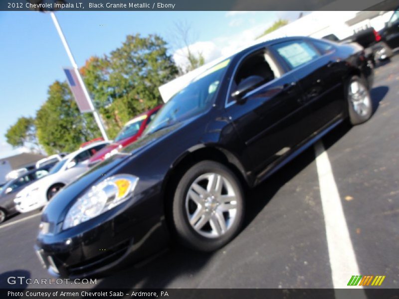 Black Granite Metallic / Ebony 2012 Chevrolet Impala LT