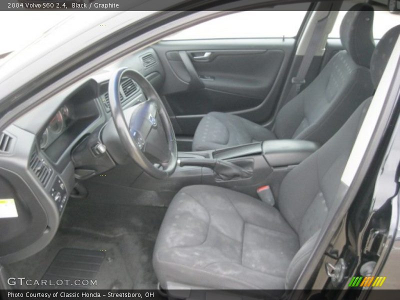  2004 S60 2.4 Graphite Interior