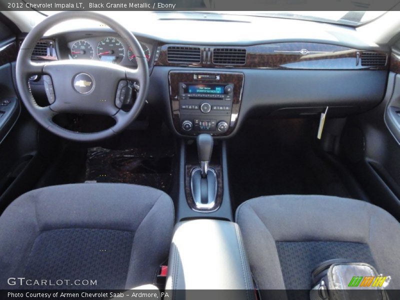 Black Granite Metallic / Ebony 2012 Chevrolet Impala LT