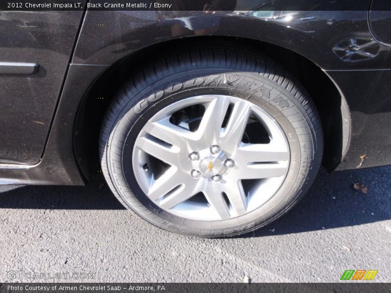 Black Granite Metallic / Ebony 2012 Chevrolet Impala LT