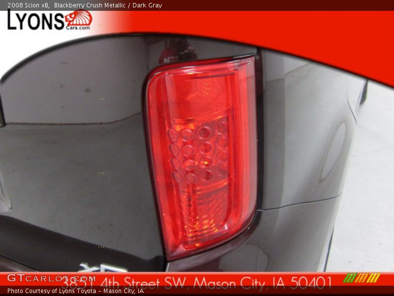 Blackberry Crush Metallic / Dark Gray 2008 Scion xB