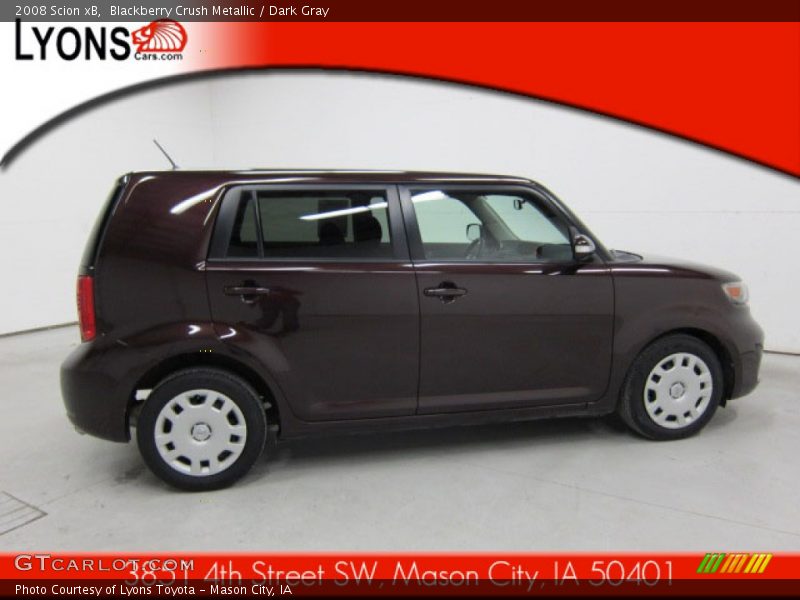Blackberry Crush Metallic / Dark Gray 2008 Scion xB