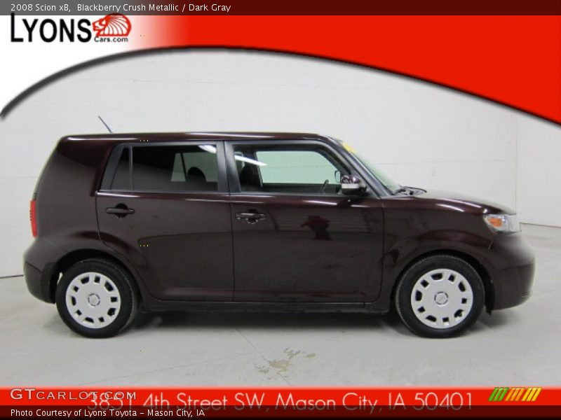 Blackberry Crush Metallic / Dark Gray 2008 Scion xB