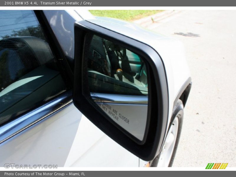 Titanium Silver Metallic / Grey 2001 BMW X5 4.4i