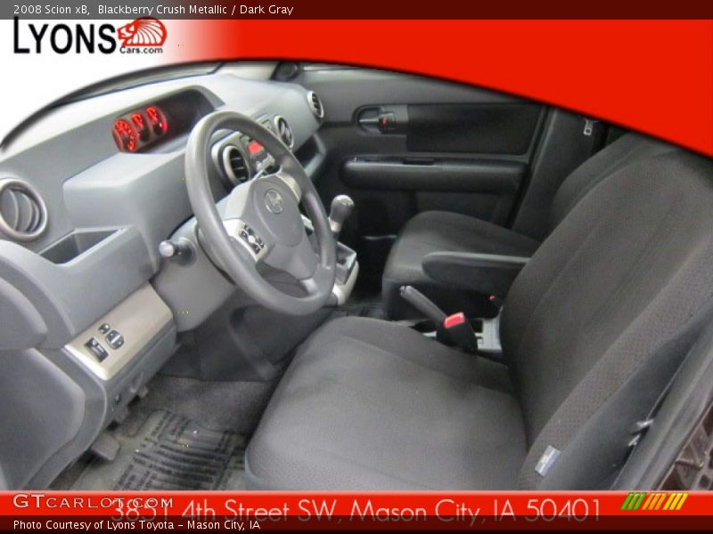 Blackberry Crush Metallic / Dark Gray 2008 Scion xB