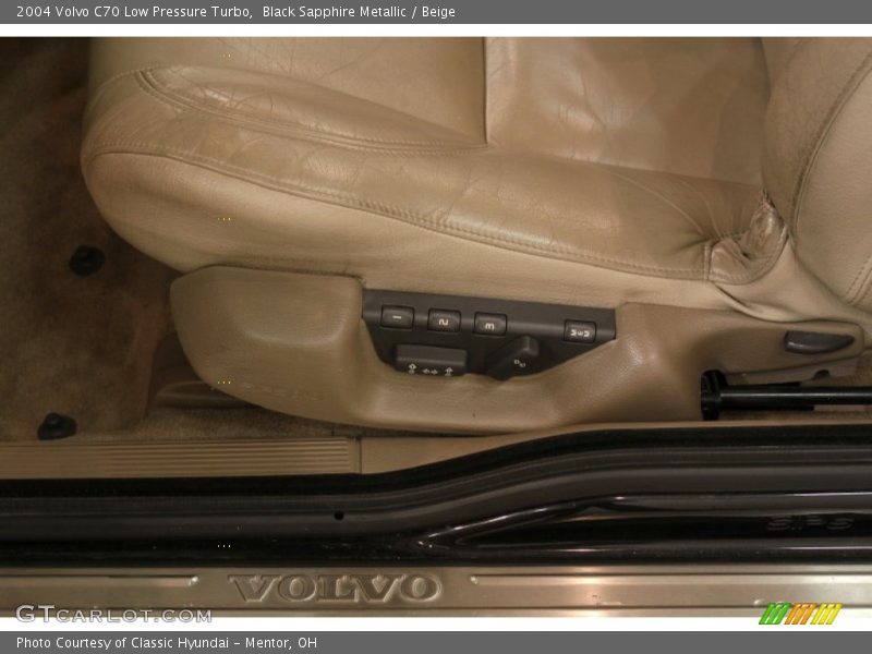 Black Sapphire Metallic / Beige 2004 Volvo C70 Low Pressure Turbo