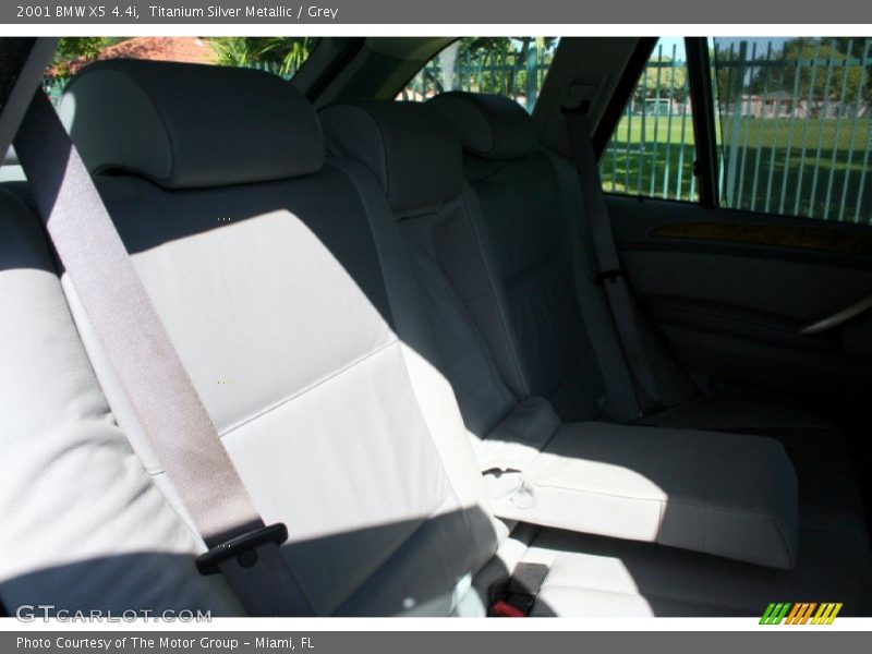 Titanium Silver Metallic / Grey 2001 BMW X5 4.4i