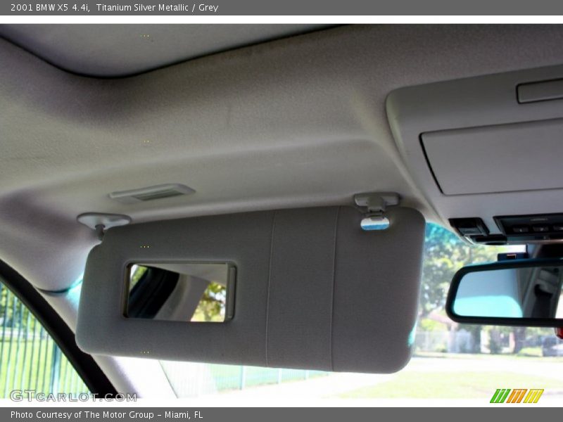 Titanium Silver Metallic / Grey 2001 BMW X5 4.4i