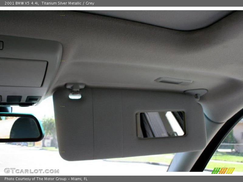 Titanium Silver Metallic / Grey 2001 BMW X5 4.4i