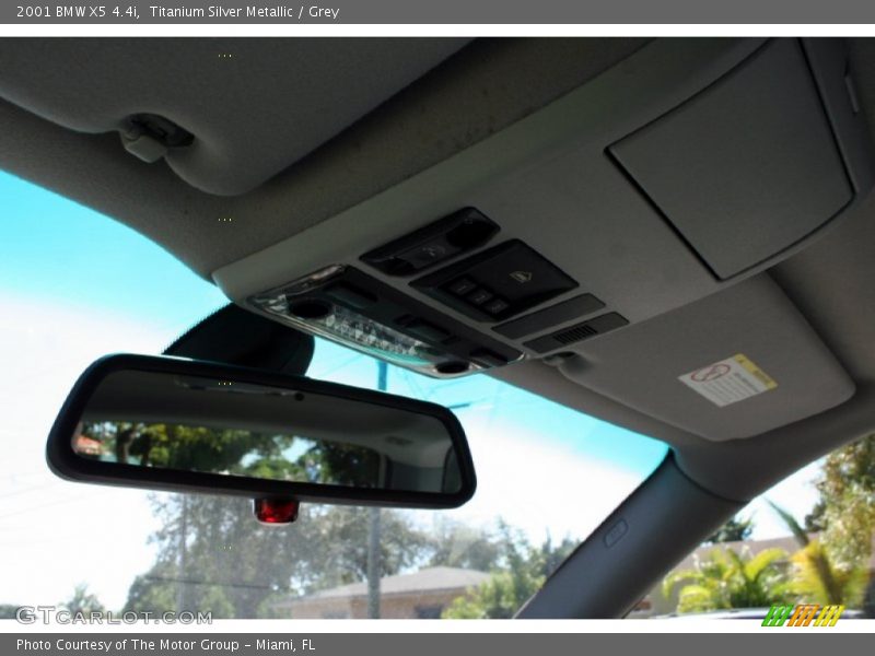 Titanium Silver Metallic / Grey 2001 BMW X5 4.4i
