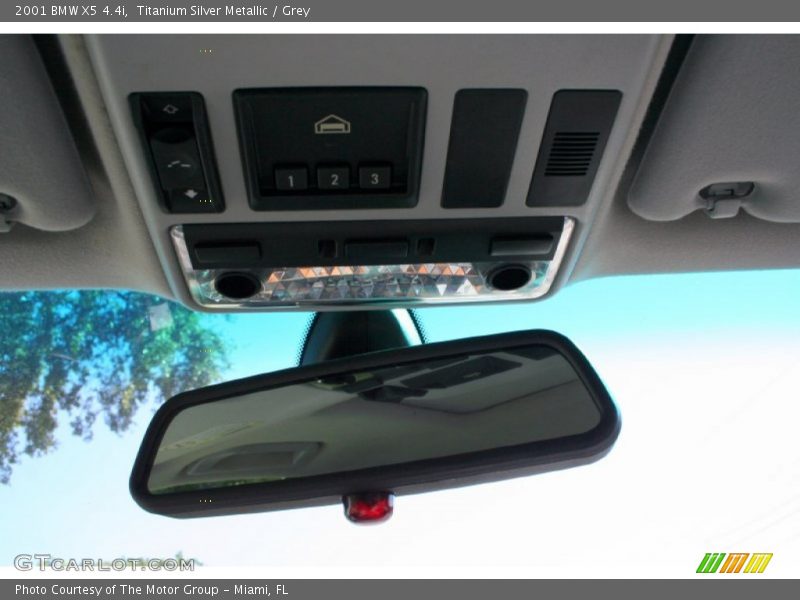 Titanium Silver Metallic / Grey 2001 BMW X5 4.4i