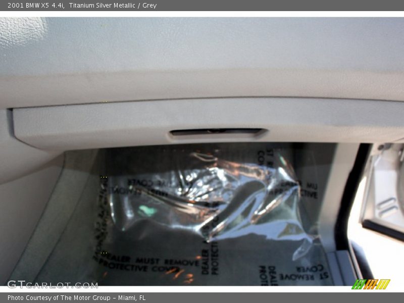 Titanium Silver Metallic / Grey 2001 BMW X5 4.4i