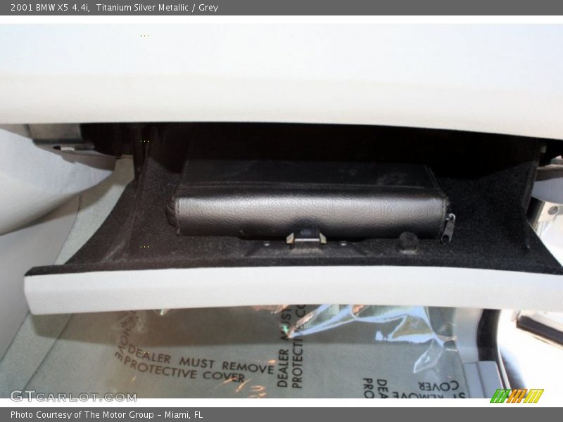 Titanium Silver Metallic / Grey 2001 BMW X5 4.4i