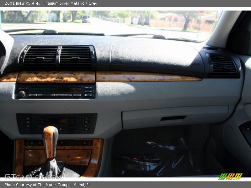 Titanium Silver Metallic / Grey 2001 BMW X5 4.4i