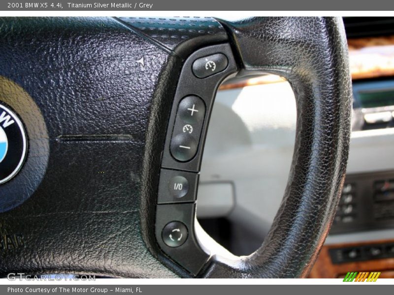 Titanium Silver Metallic / Grey 2001 BMW X5 4.4i