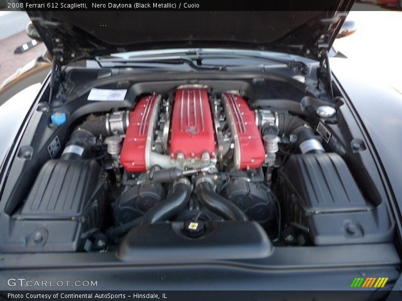  2008 612 Scaglietti  Engine - 5.7 Liter DOHC 48-Valve V12