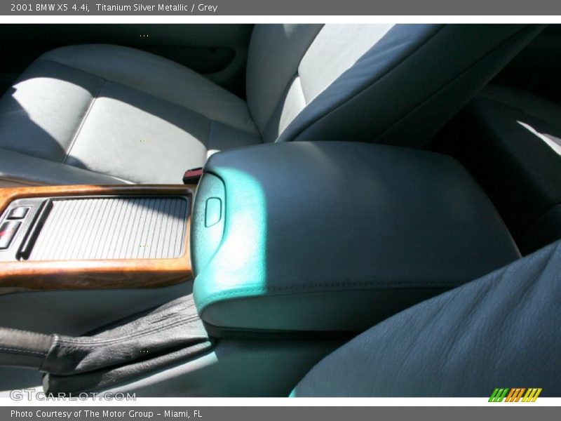 Titanium Silver Metallic / Grey 2001 BMW X5 4.4i