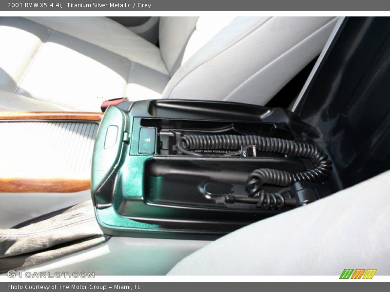 Titanium Silver Metallic / Grey 2001 BMW X5 4.4i