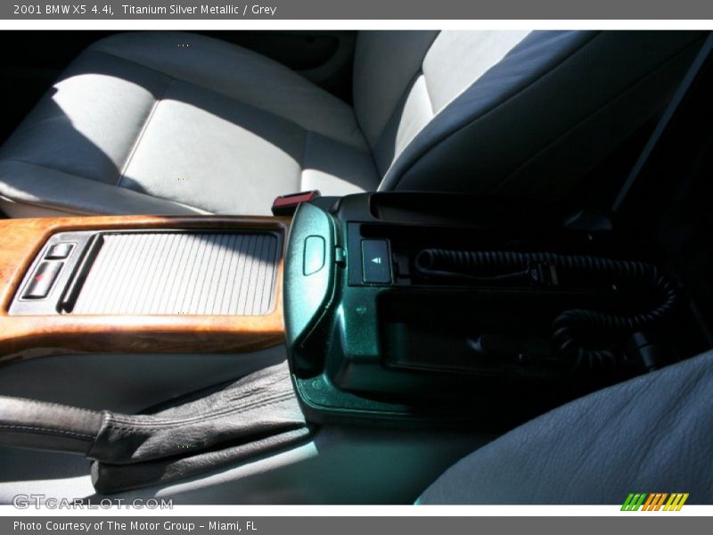 Titanium Silver Metallic / Grey 2001 BMW X5 4.4i